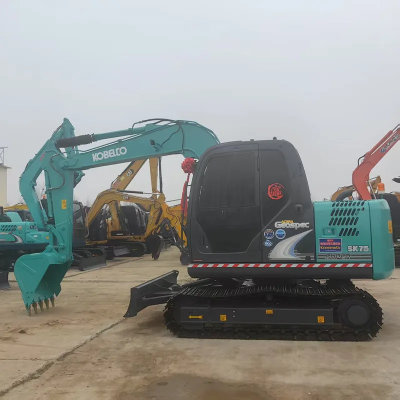 Used Kobelco SK75 excavator