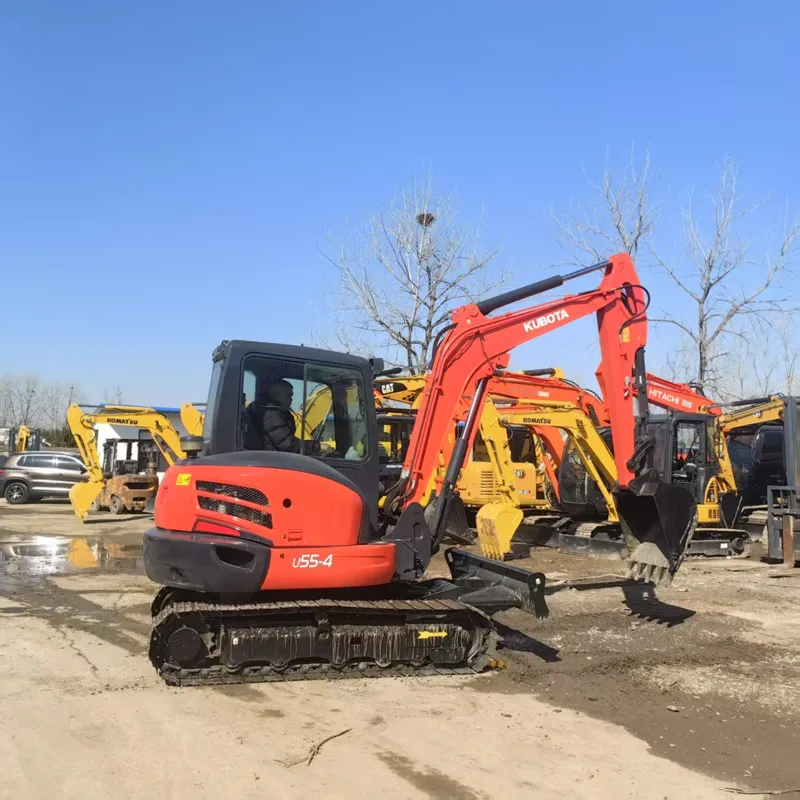 Used Kubota 55 excavator