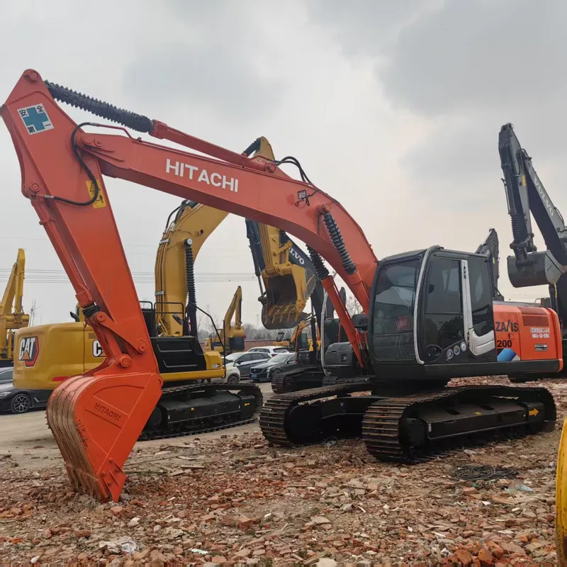Used Хитачи ZX200-3G excavator