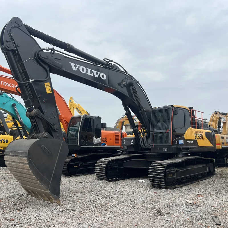 Used Volvo 380 excavator