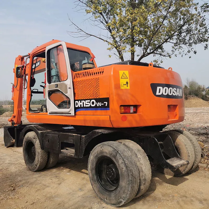 Used Doosan DX150W-7 Экскаватор