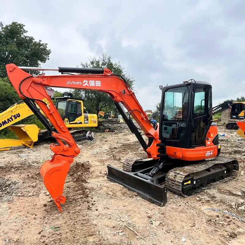 Used Кубота U55-4 Экскаватор