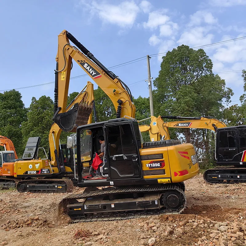 Used Sany 135 Экскаватор