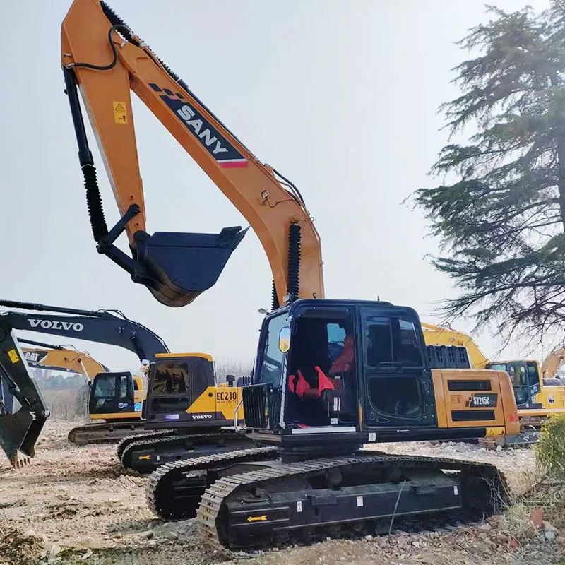 Used Sany 215 Экскаватор