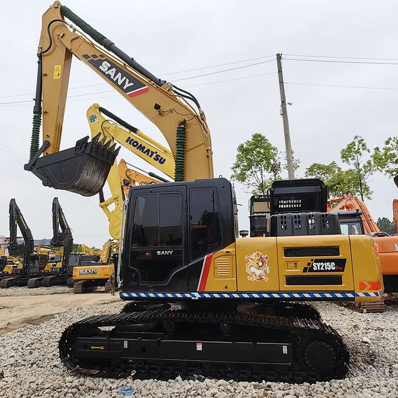 Used Sany 215 Экскаватор