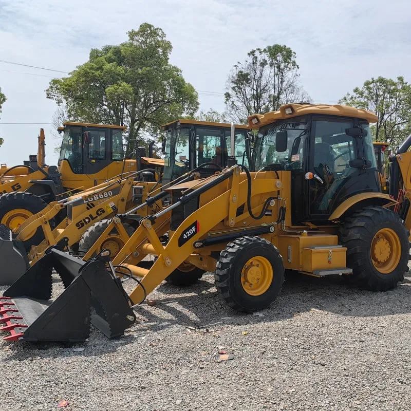 Used Caterpillar 420F Погрузчик